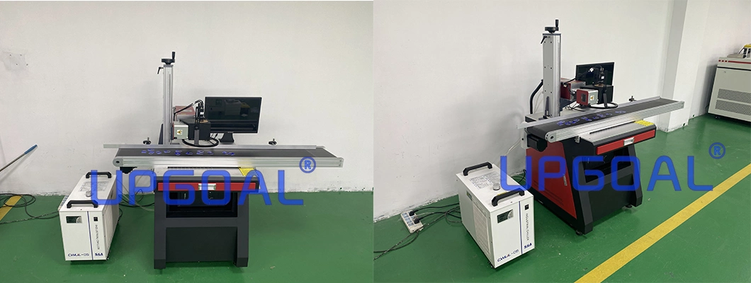 CCD Vision Flying UV Laser Marking Machine 5W