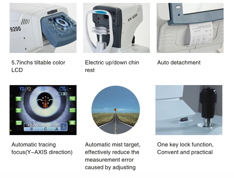 CE Approved Autorefractor, Auto Refractometer with Keratometer