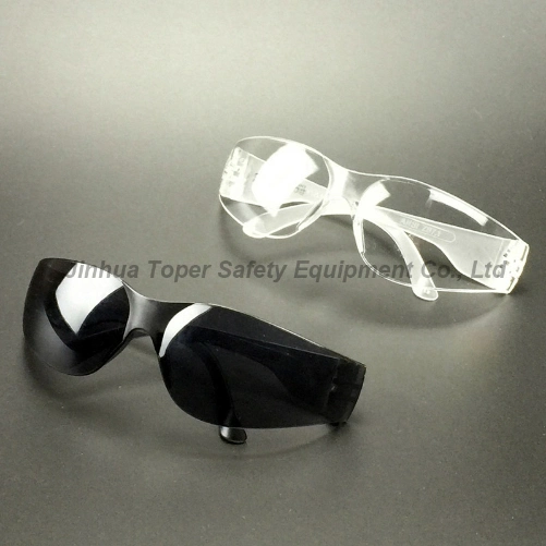 CE En166 and ANSI Z87.1 Clear Lens Polycarbonate Material Personal Safety Glasses (SG103)