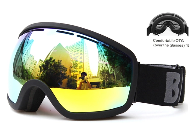 Benice Snow-2700 Snow Goggles Hot Selling Double PC Lens Skiing Glasses