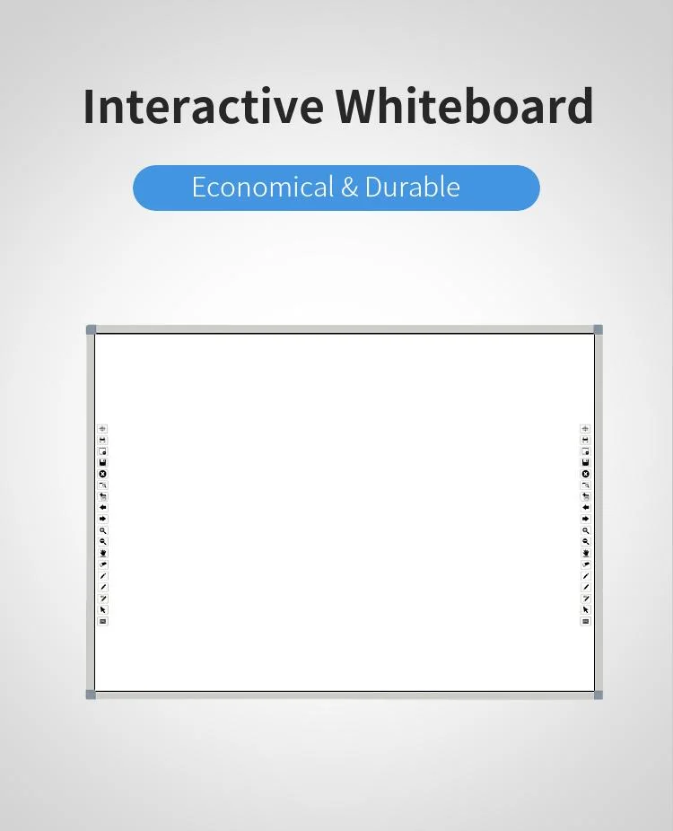 Iwb IR 20 Points Touch 80-120 Inch Smart Electronic Digital Vision Touch Interactive Whiteboard