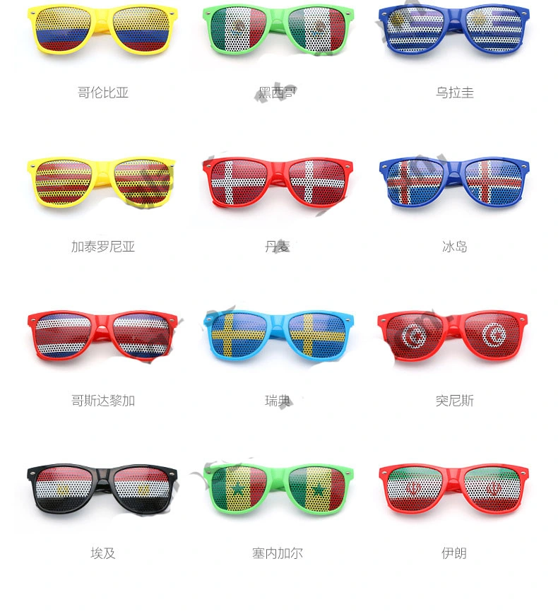 2019 Bar Party Fans Sunglasses Sticker Glasses