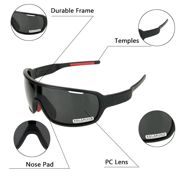 High Quality 2023 Fashion Outdoor Cycling Sport Sunglasses Custom Logo Running UV400 Sunglasses