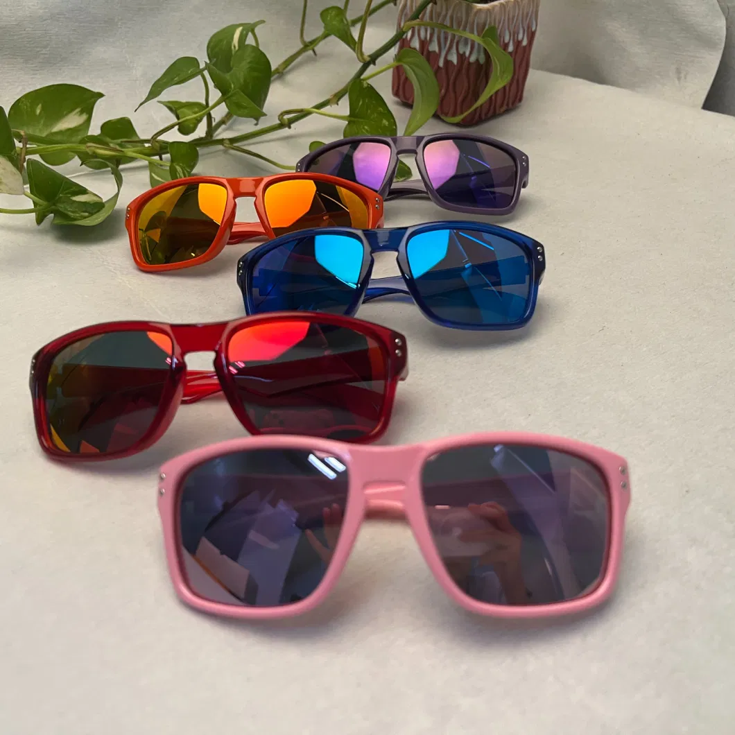 Fashion Style New Design Rubber Frame Tac Lens Sunglassess for Kids Polarized