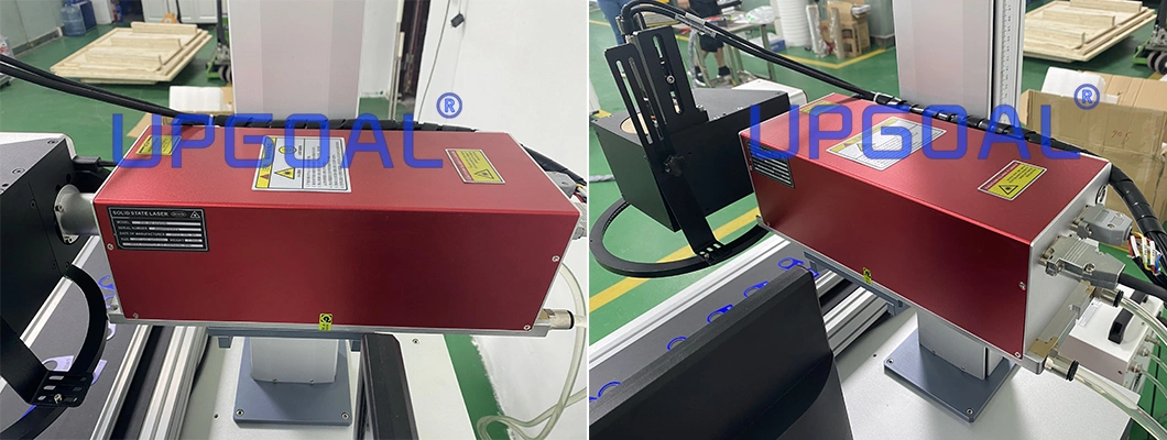 CCD Vision Flying UV Laser Marking Machine 5W