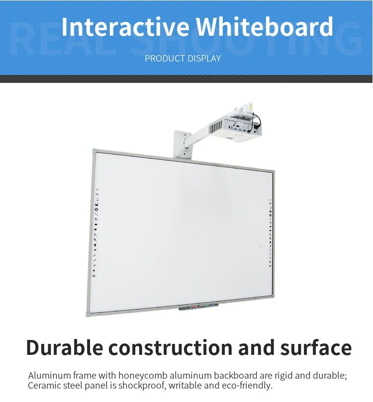 Iwb IR 20 Points Touch 80-120 Inch Smart Electronic Digital Vision Touch Interactive Whiteboard