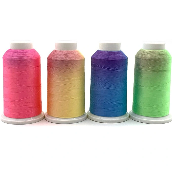 UV Variable Color Changed Photochromic Thread for Embroidery Knitting Weaving Sewing Thread