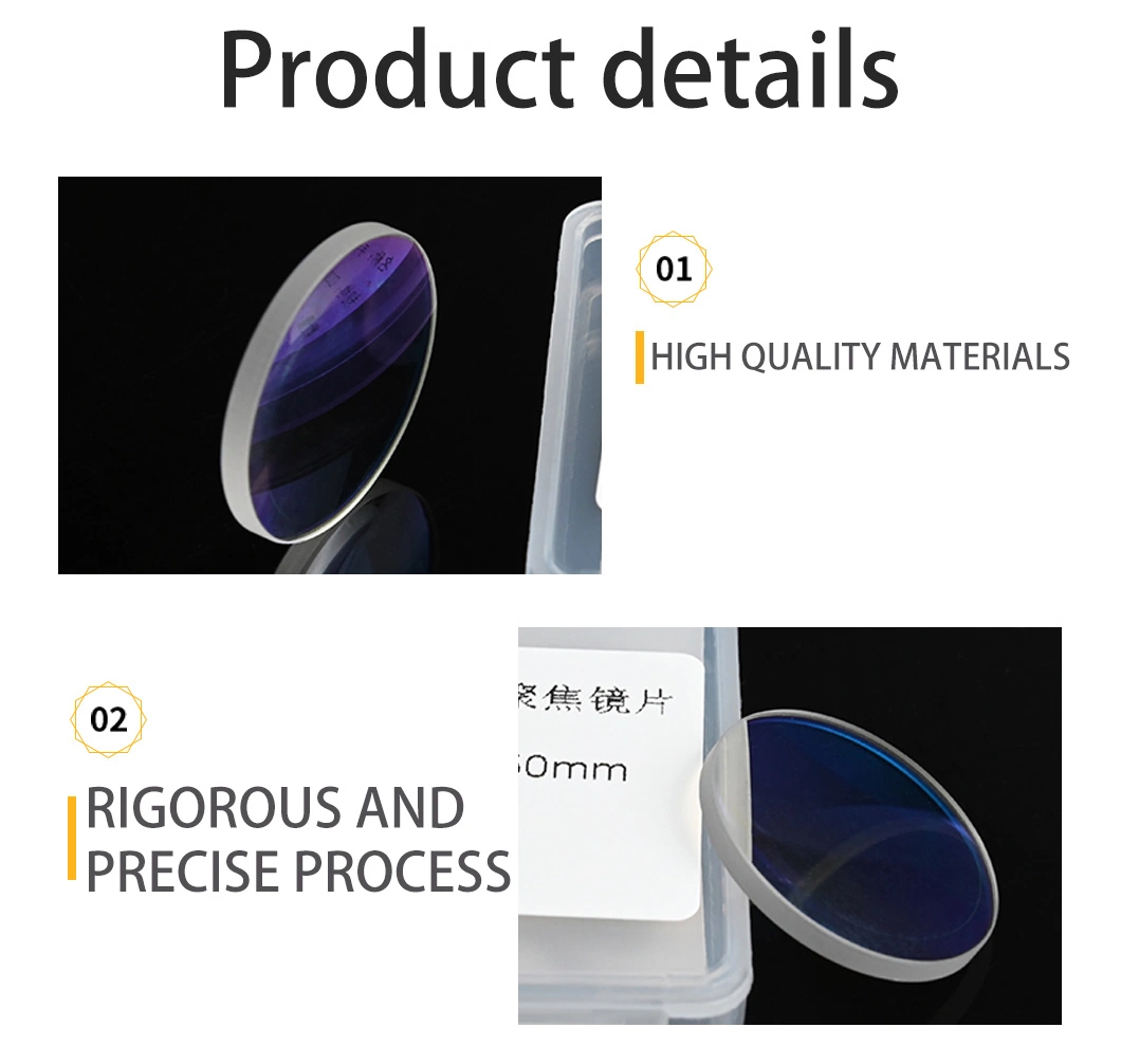 Laser Focusing Lens Flat Lenses Are Durable Good Precision Machining Stability