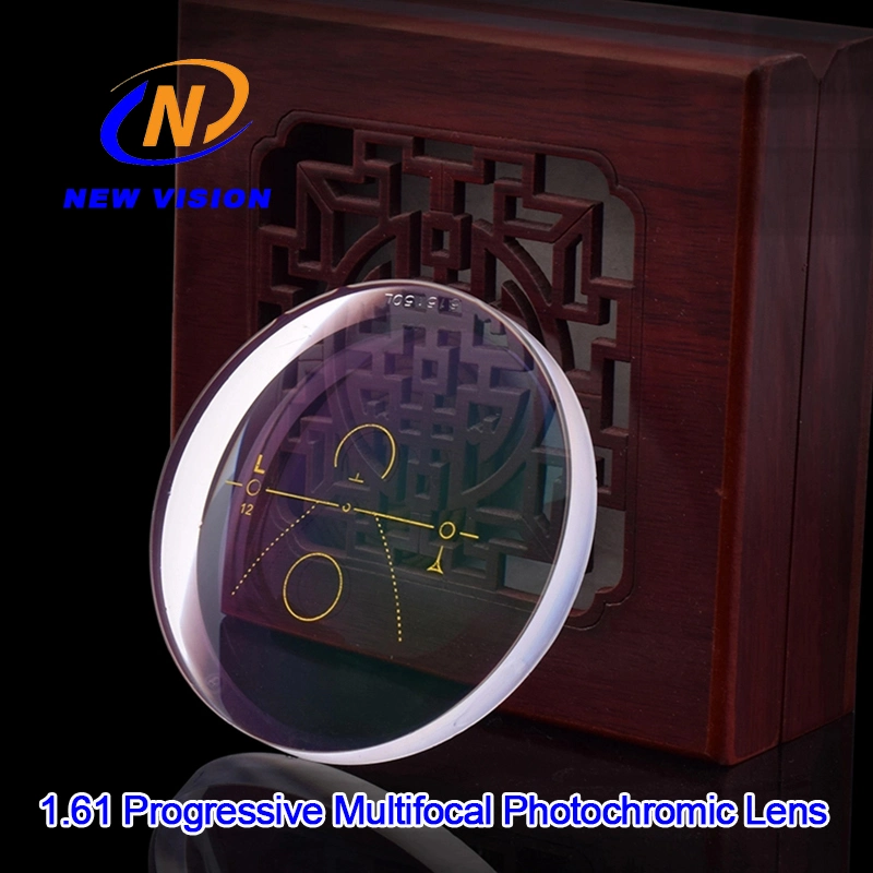 1.61 Progressive Multifocal Photochromic Optical Lens