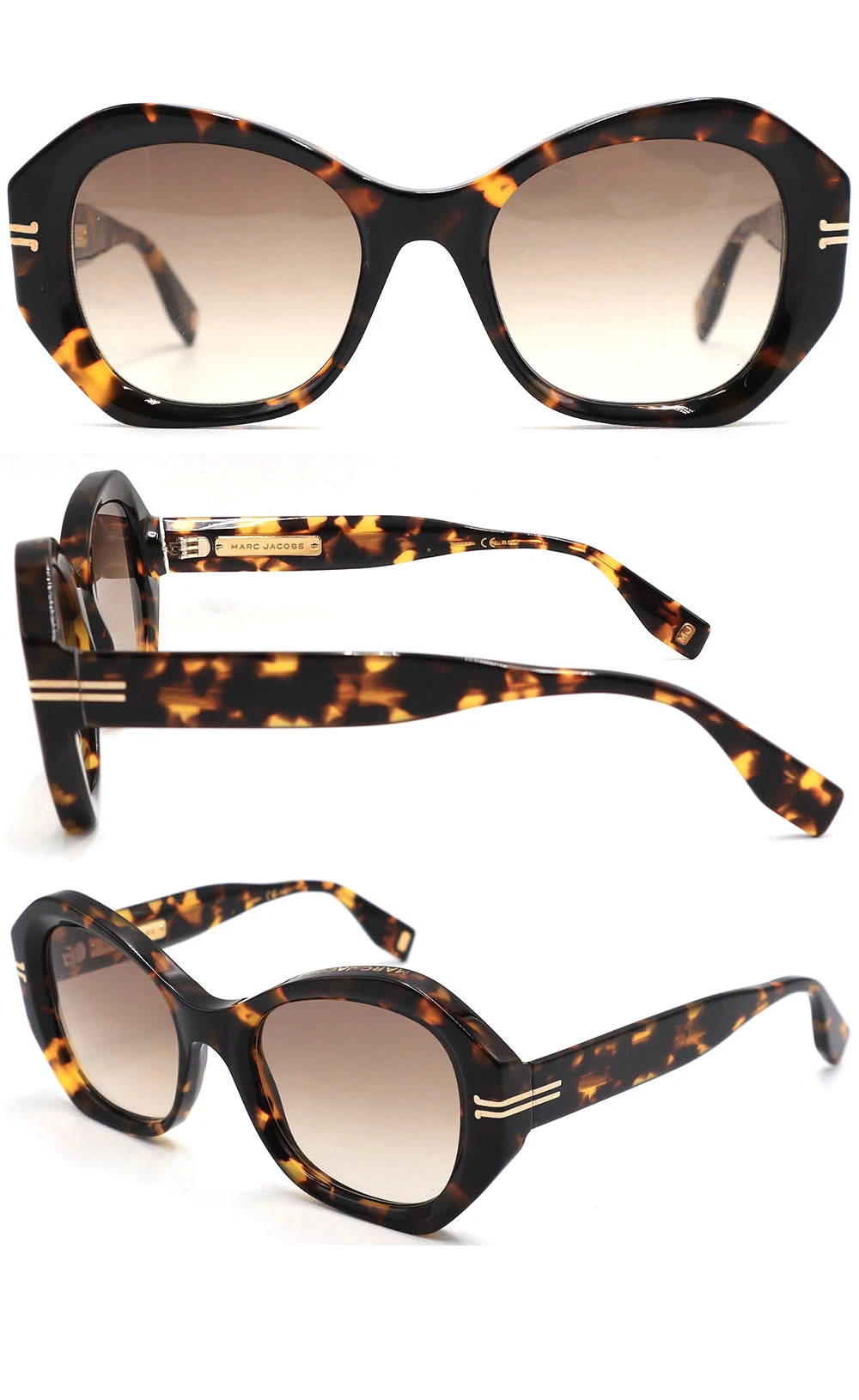 Superhot Eyewear 20606 Fashion 2023 Retro Irregular Gradient Cat Eye Shades Sunglasses