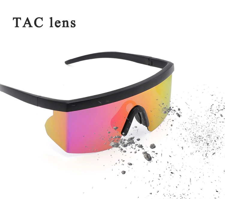Plastic Flat Top Shield Safety Lightweight Sports Eyewear
