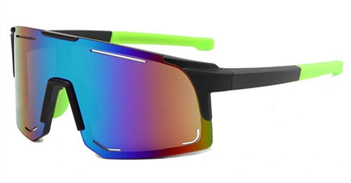 Sunglasses Wrap-Around PC Lens UV400 Protection for Running Skiing Driving Cycling