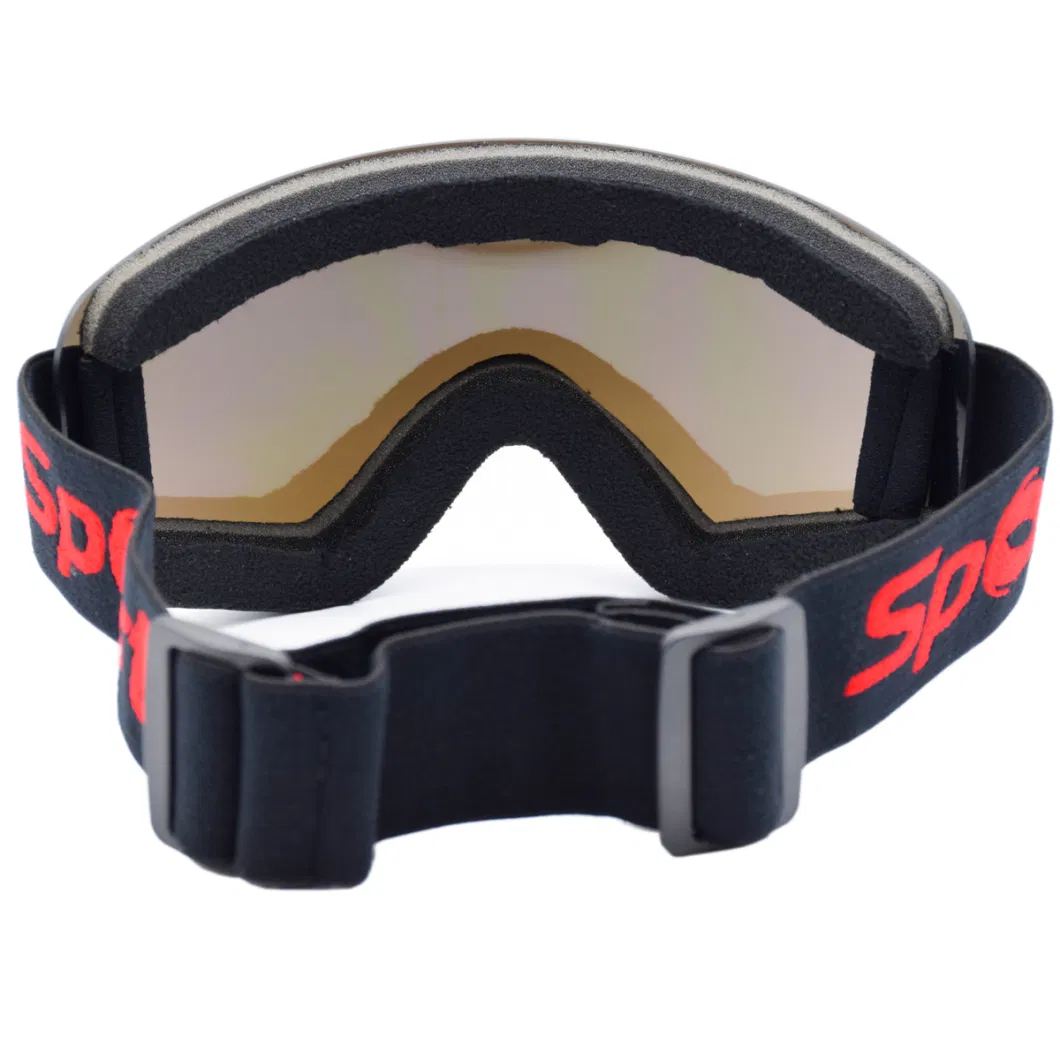 Snow Sports Eyewear Ski Goggles OEM Custom Wholesale Protective Anti-Fog Single Layer Lens Snowboard Ski Glasses for Men Women