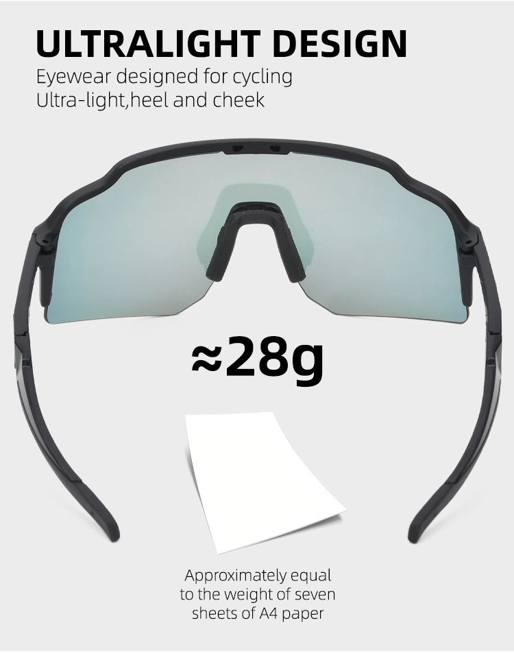 High End Sports Sunglasses Sport Photochromic Cycling Glasses Eyewear Sunglass