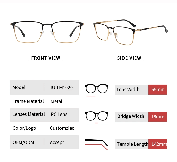 Wholesale Man Eyewear Optic Frame/ Fashion Eyeglass Specs Frames Eyeglasses