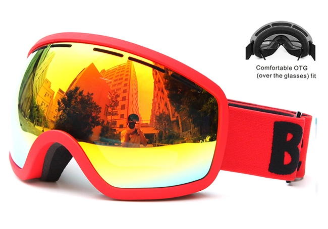 Benice Snow-2700 Snow Goggles Hot Selling Double PC Lens Skiing Glasses