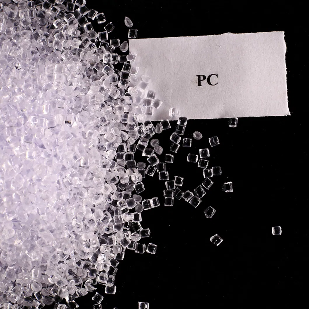 PC Polycarbonate Plastic Granules for LED Diffuser, Reflector, Bulb, Sheets, Lenses PC