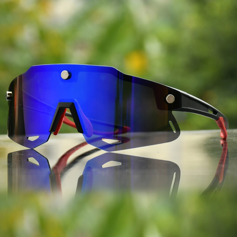 2024 New Fashion Design Custom Fashion UV400 Unisex Changeable Magnetic Sport Sunglasses