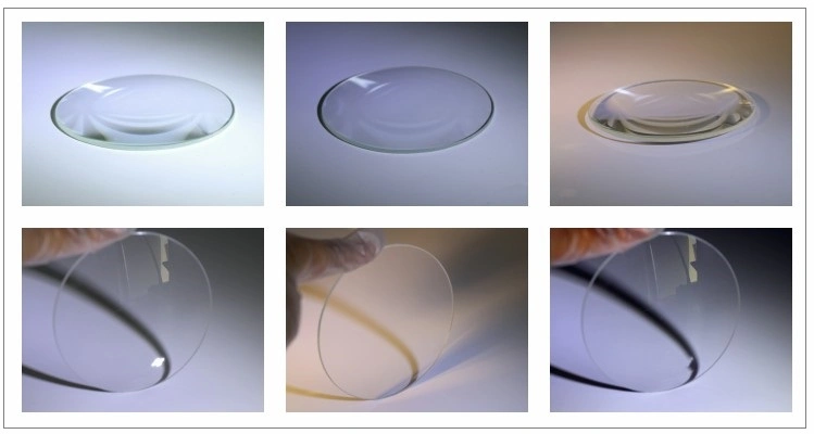 Custom Optical Precision Bk7, Fused Silica, Sapphire Glass Spherical Plano-Convex Lens