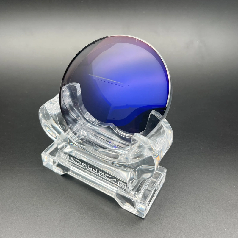 1.56 Semi-Finished Flat Top Bifocal Pgx Blue Blocker Hmc Blue Optical Lens