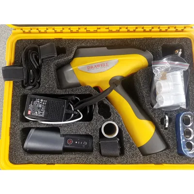 Analizzatore portatile XRF in lega di metallo in acciaio inox spettrofotometro a raggi X.