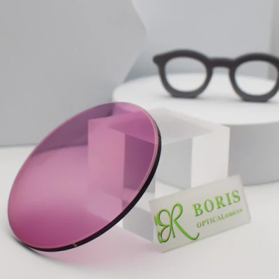 Occhiali con lente ottica HMC EMI fotocromica rosa 1.56