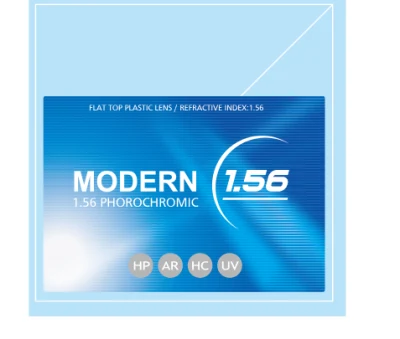 1.56 lente progressiva in plastica fotogray HMC