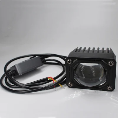 Accessori per illuminazione frontale motocicletta U9 Plus proiettore di luci di guida a LED Obiettivo