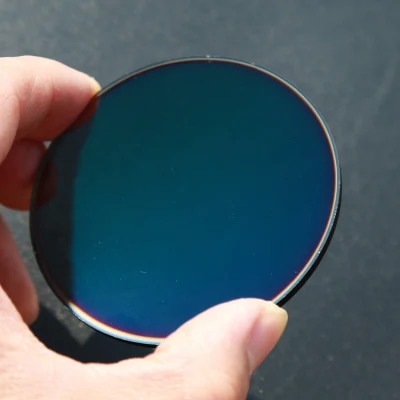 Vetri fotocromici lente resina ultrasottile anti-riflesso Myopia foglio speculare
