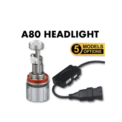 Produttore Commercio all&prime;ingrosso lampada H7 H11 A80 9005 9006 lampadine a LED Obiettivi auto per la guida in auto