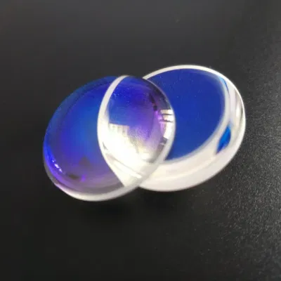 Lente convessa piatta in vetro ottica BK7, 12,7 mm, 20 mm, 25 mm, 25,4 mm