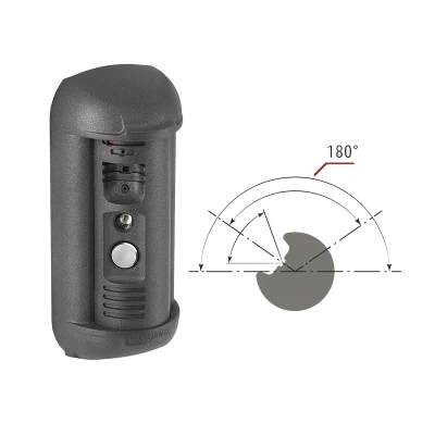 Videocamera campanaria porta con controllo di sicurezza dell&prime;accesso 1,3MP 720p