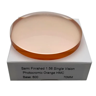 Lenti ottiche fotocromiche antiriflesso SF 1.56 Blue Cut arancione