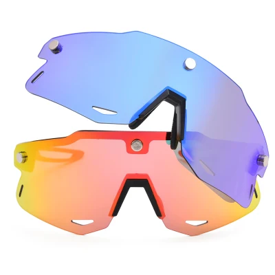 Hot Selling Magnetic Cycling Sun Shades Anti UV Mountain Road Occhiali da sole per biciclette