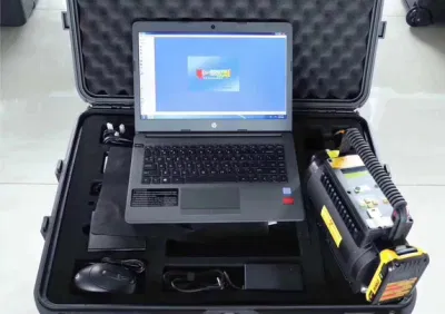 Sistema di ispezione a raggi X per bagagli portatili per la scansione di bagagli sospetti