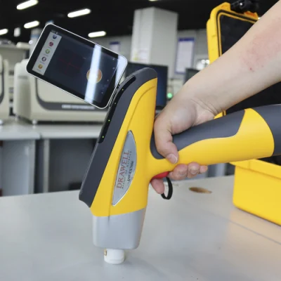 Analizzatore portatile XRF in lega di metallo in acciaio inox spettrofotometro a raggi X.