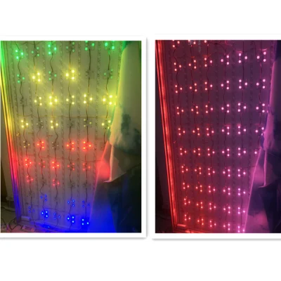 Modulo LED RGB quadrato con lente angolare da 160 gradi per la visualizzazione ampia Per decorazione grande soffitto in ufficio