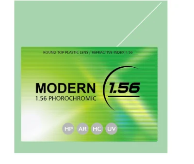 1.56 lente in plastica fotogray HC a visione singola