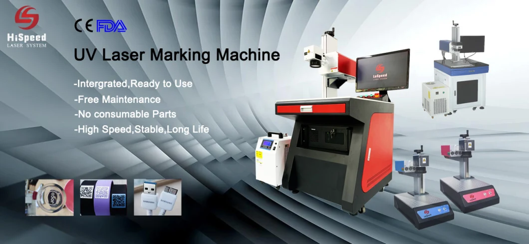 Ortho-K Contact Lenses UV Laser Marking Machine for Tracking Number Marking Barcode Marking