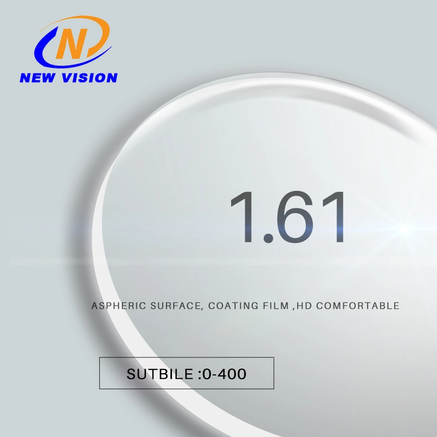1.61 Finished Single Vision Hmc UV400 Coating Optical Lens