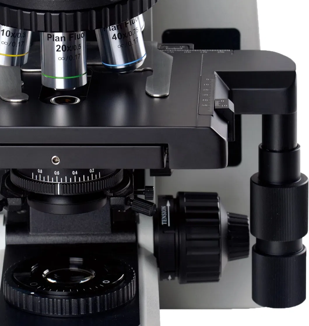 BestScope BS-2082MH10 40x-1000x Halogen Lamp Research Biological Multi-Head Microscope