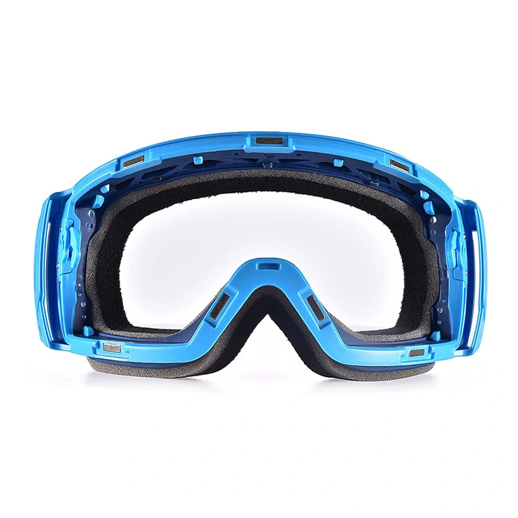 Removable Reflective Mirror Dual Lens Ski Goggles