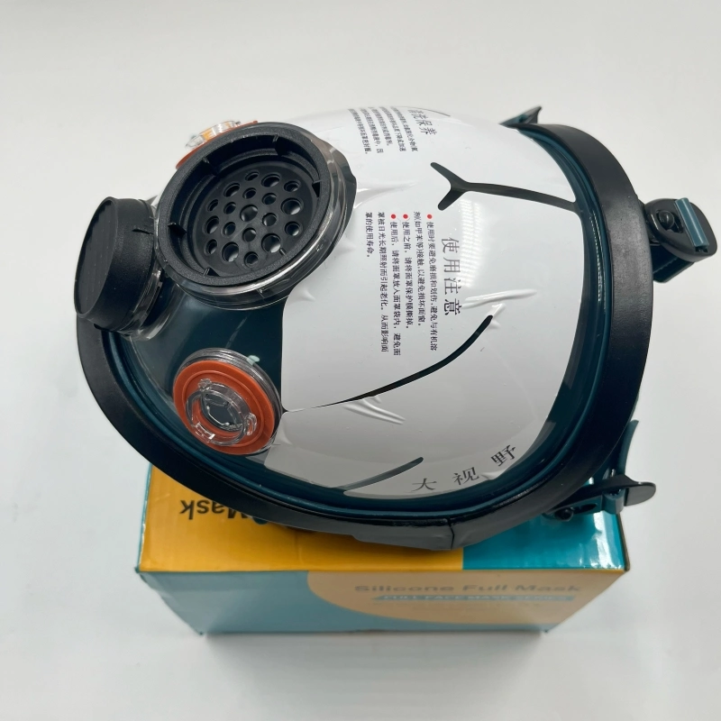 New Design Full Face Mask Respirator Lens Anti-Fog Large View Light Weight