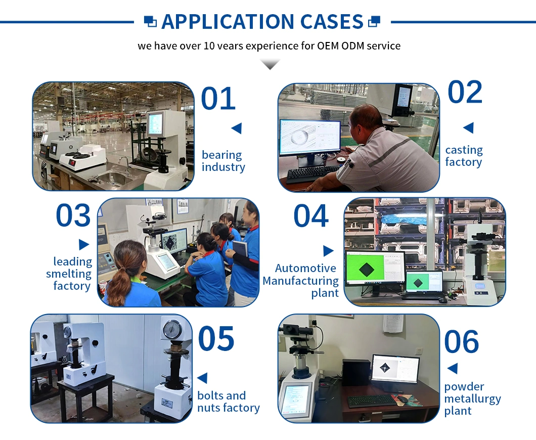 High Guiding Accuracy Hv or HK Test Mode Vickers Hardness Testing Machine