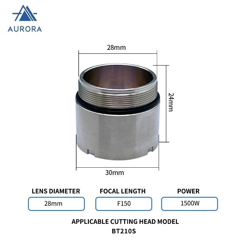 Aurora Raytools Original Focus Lens D28 D30 for Fiber Laser Cutting Head