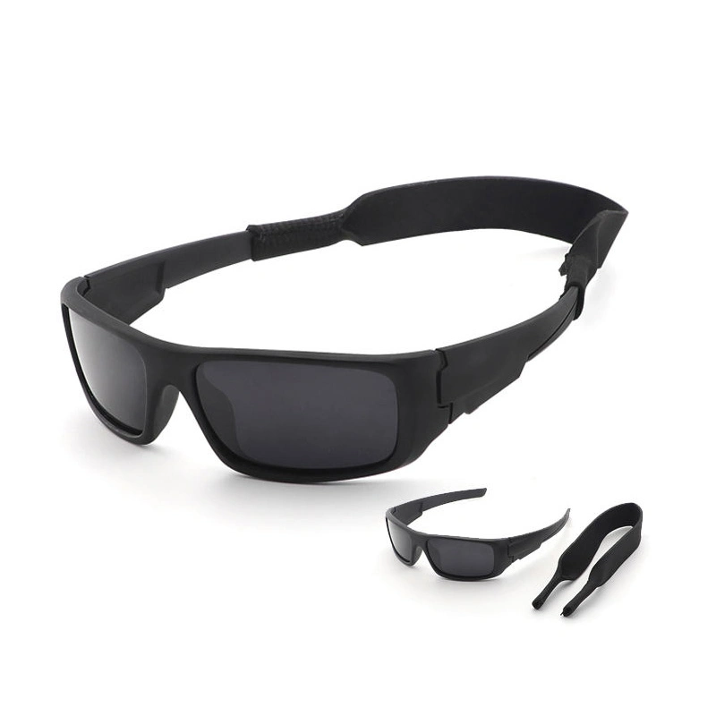 Black Sport Style UV400 Polarized Beach Sunglasses