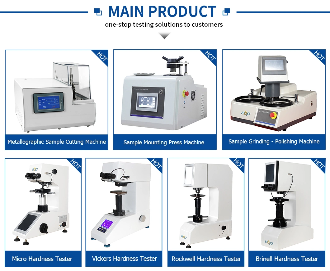 Customized High Guiding Accuracy Micro Vickers Hardness Tester Machine