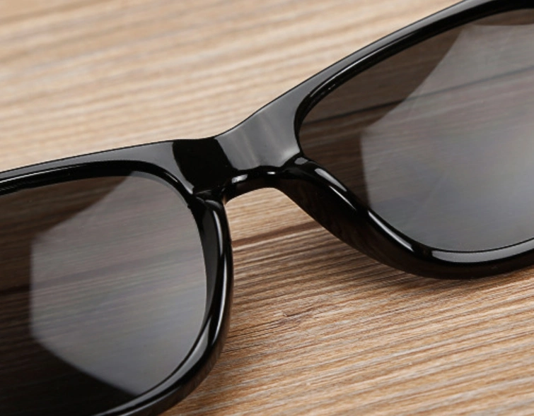 Eco-Friendly Black Framed Bamboo Sunglasses