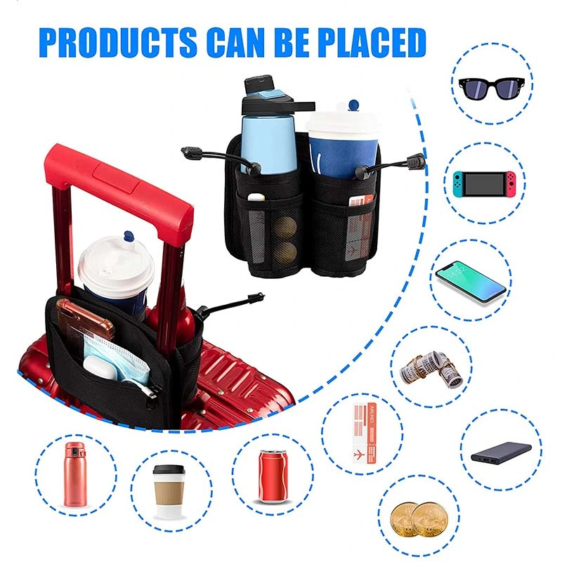 Wholesale Travel Coffee Storage Trolley Cup Carrier Drink Holder Bag