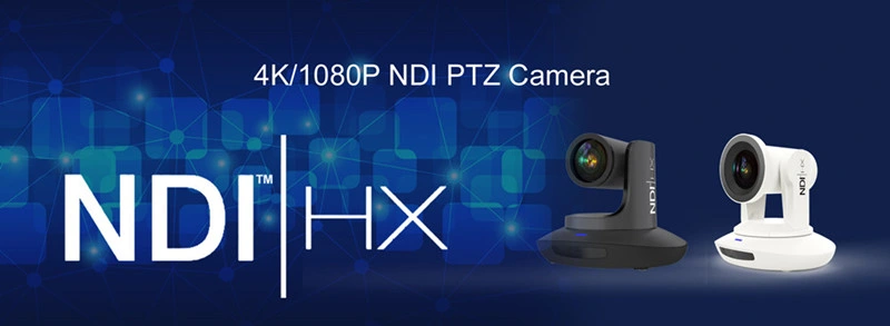 4K HD 35X Zoom PTZ Video Conference Camera for Live Streaming